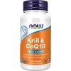 NOW Foods - Krill & CoQ10 - 60 softgels