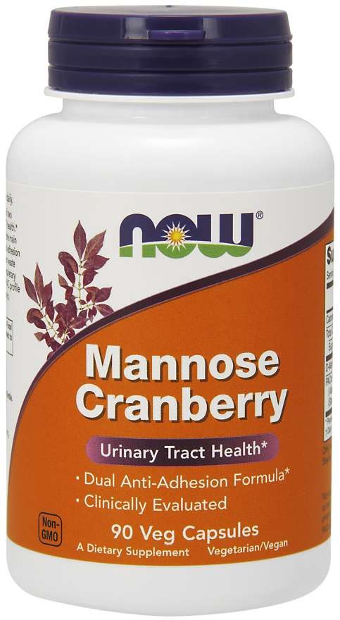 NOW Foods - Mannose Cranberry - 90 vcaps