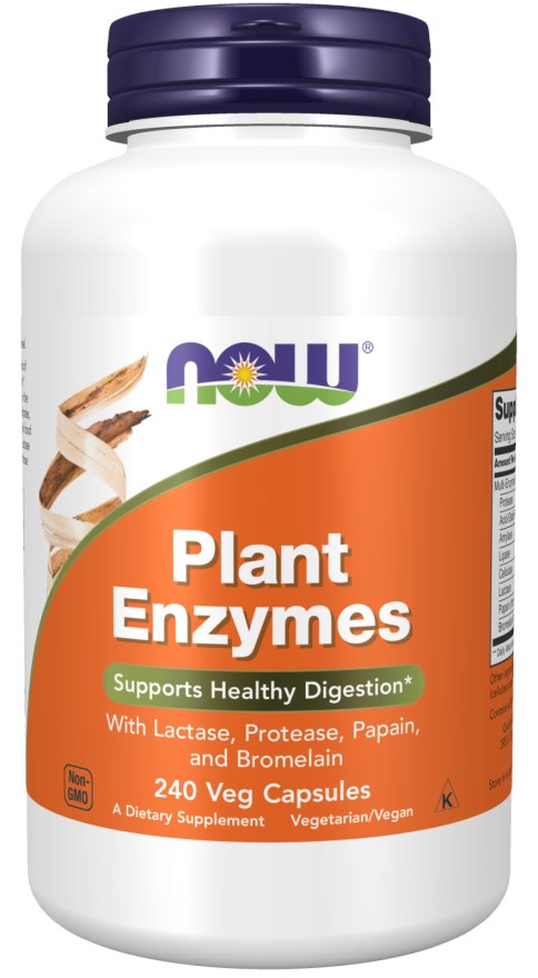 NOW Foods - Plant Enzymes - 240 vcaps
