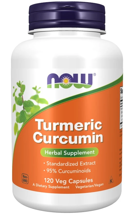 NOW Foods - Turmeric Curcumin - 120 vcaps