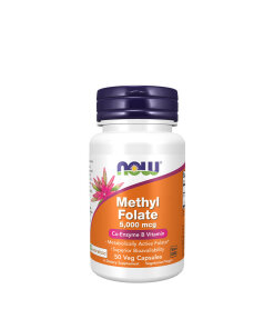 NOW - NOW Methyl Folate 5000 mcg (50 Veg Capsules)