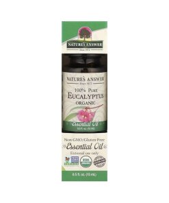 Nature's Answer - 100% Pure Eucalyptus Essential Oil - 15 ml.