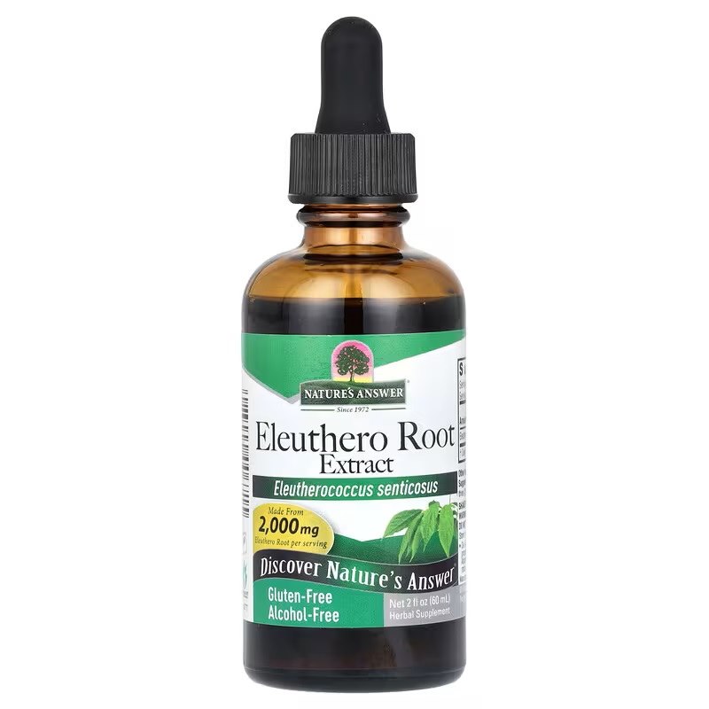 Nature's Answer - Eleuthero Root Extract - 60 ml.