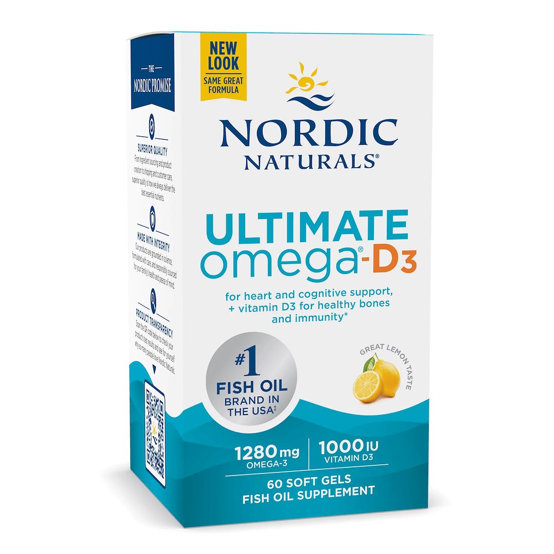 Nordic Naturals - Ultimate Omega-D3 Fish Oil