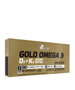 Olimp Nutrition - Gold Omega 3 D3 + K2 Sport Edition - 60 caps