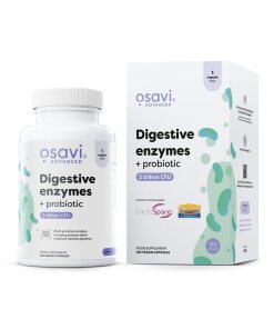 Osavi - Digestive enzymes + probiotic - 120 vegan caps