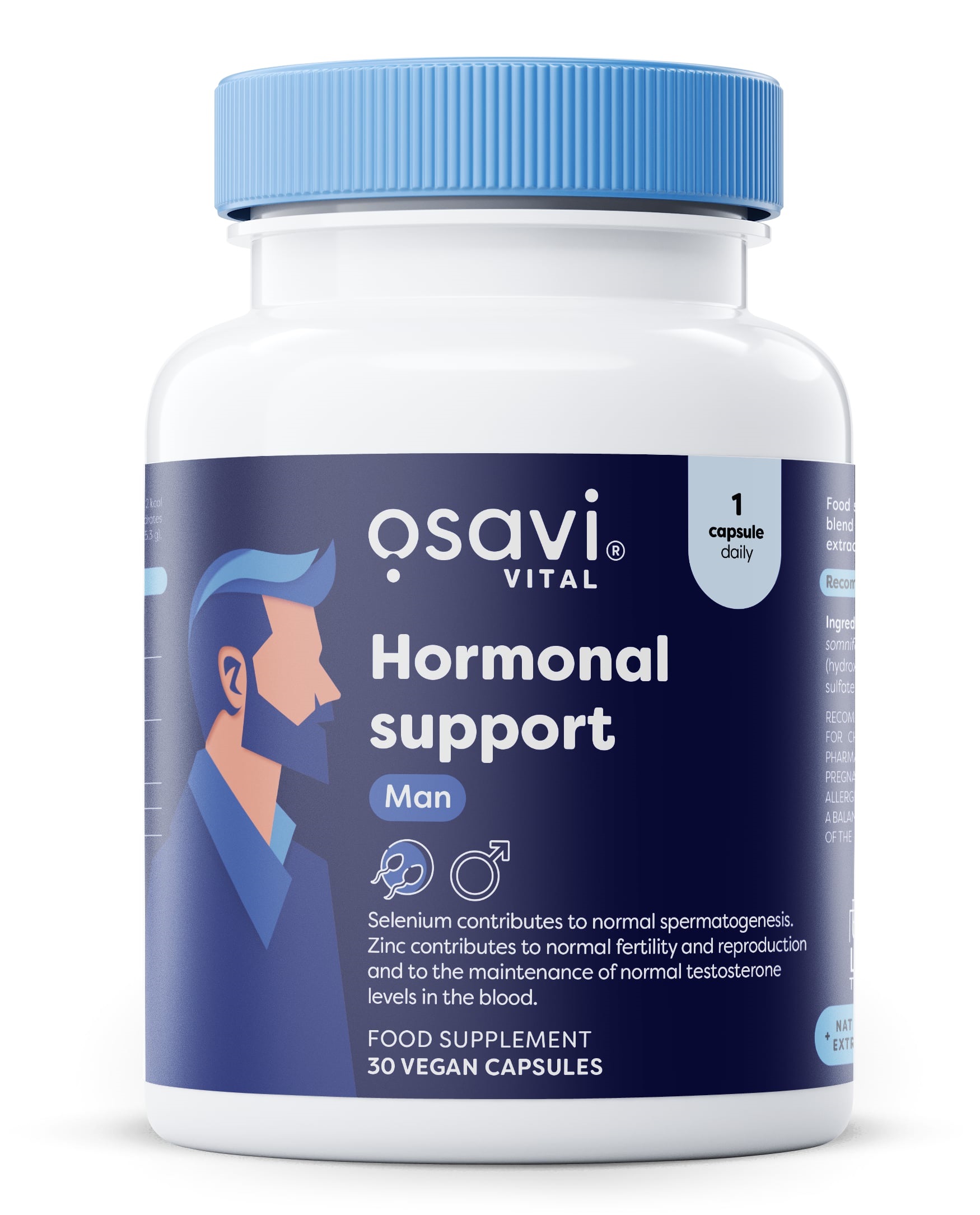 Osavi - Hormonal Support Man - 30 vegan caps