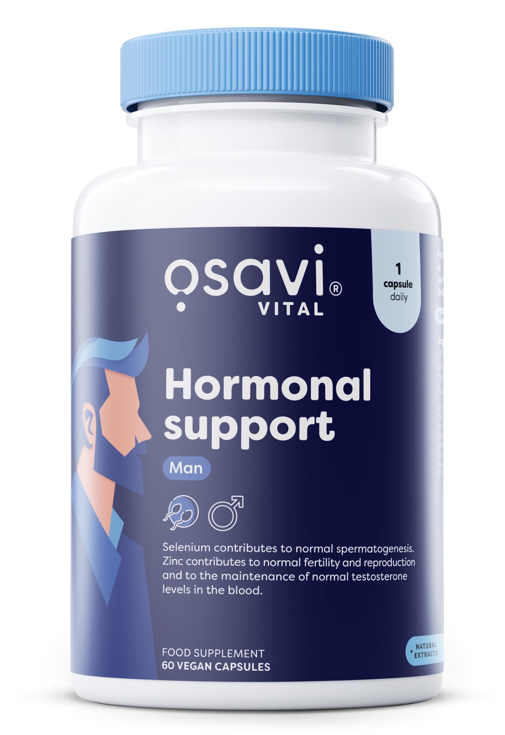 Osavi - Hormonal Support Man - 60 vegan caps