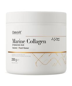 Ostrovit - OSTROVIT Marine Collagen & Hyaluronic Acid coconut & peach (200 g )