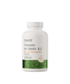 Ostrovit - Ostrovit D3 4000 IU + K2 VEGE (100 Tablets)
