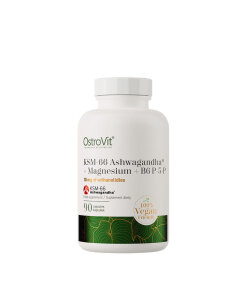 Ostrovit - Ostrovit KSM-66 Ashwagandha® + Magnesium + B6 P-5-P (90 Veg Capsules)
