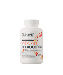 Ostrovit - Vitamin D3 4000 + K2 - 100 tablets