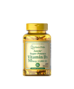 Puritan's Pride - Puritans Pride Vitamin D3 2000 IU (200 Softgels)