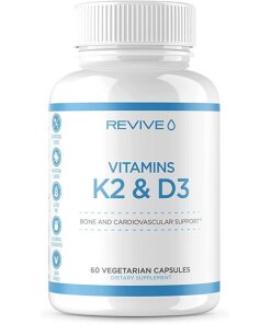 Revive - Vitamins K2 + D3 - 60 vcaps