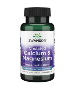 Swanson - Albion Calcium & Magnesium - 60 caps