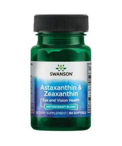 Swanson - Astaxanthin & Zeaxanthin - 60 softgels