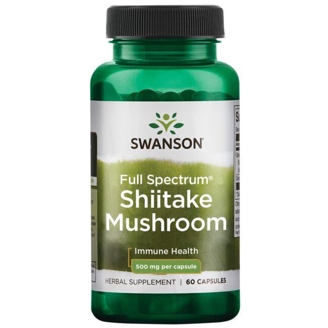 Swanson - Full Spectrum Shiitake Mushroom