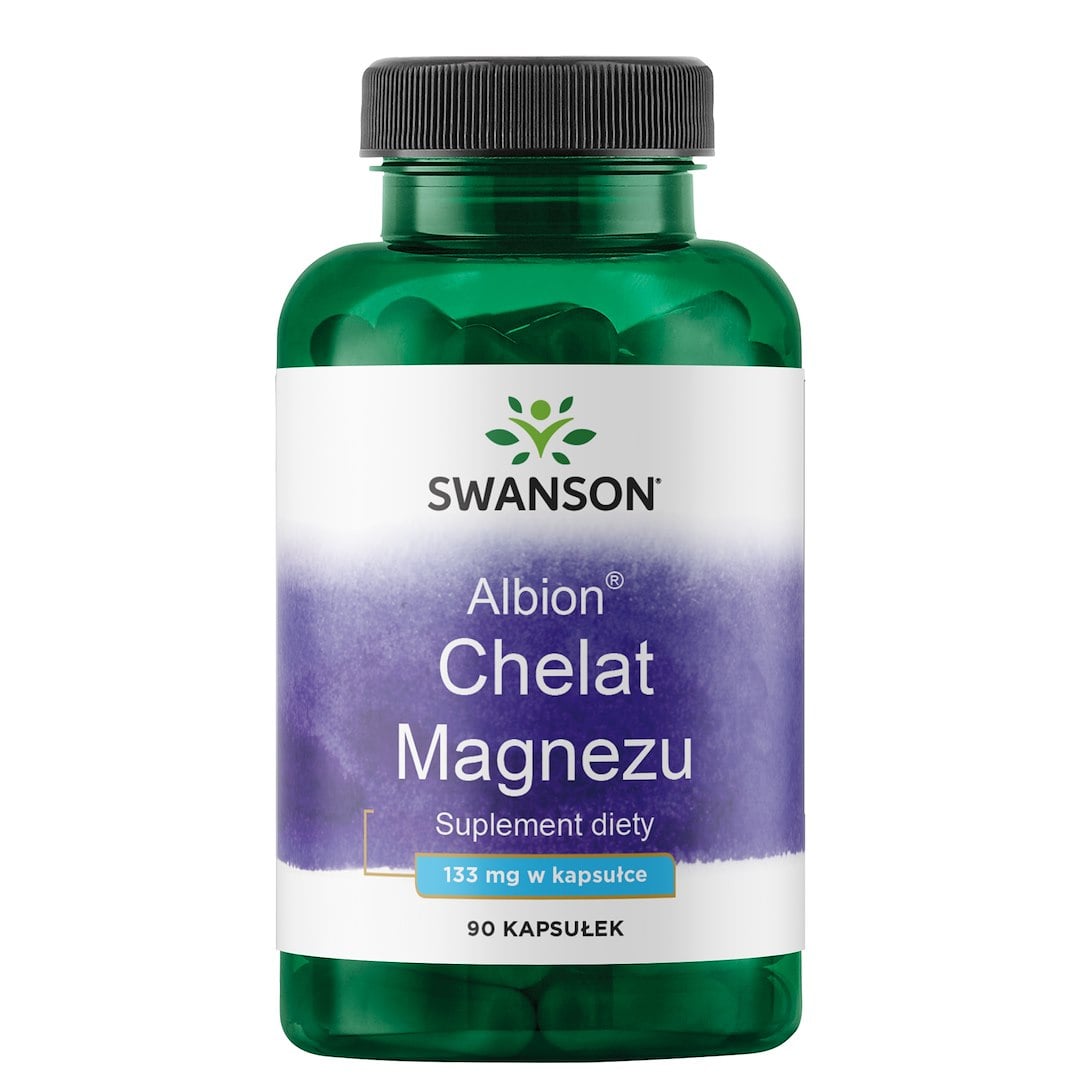 Swanson - SWANSON Albion Chelat Magnezu 133mg 90 kaps