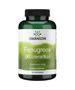 Swanson - SWANSON Fenugreek (Kozieradka) 610mg 90 kaps