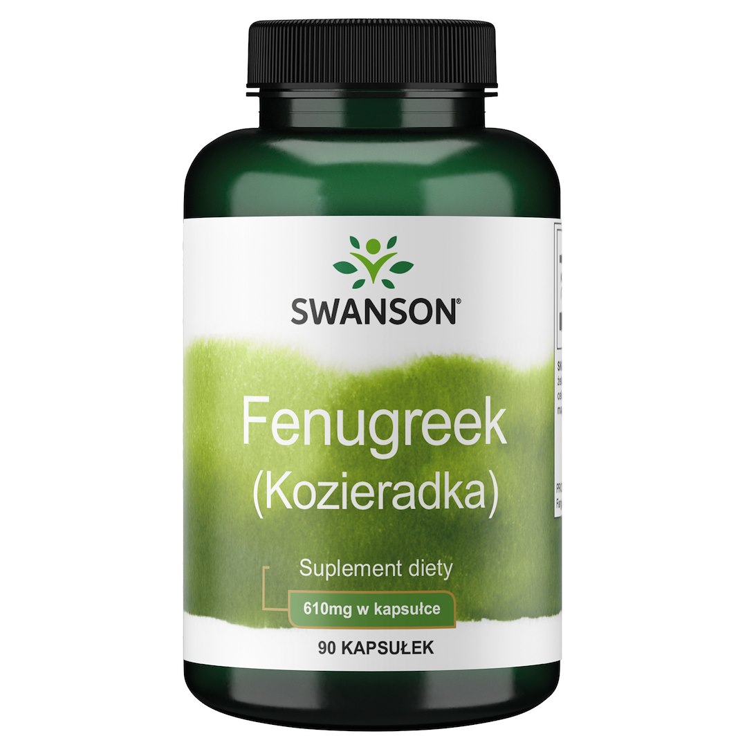 Swanson - SWANSON Fenugreek (Kozieradka) 610mg 90 kaps