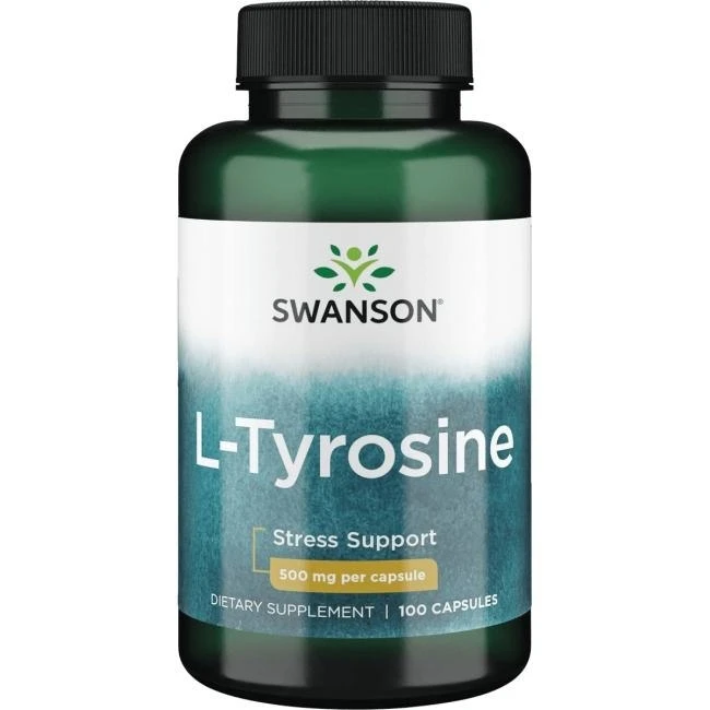 Swanson - SWANSON L-Tyrozyna 500mg 100 kaps