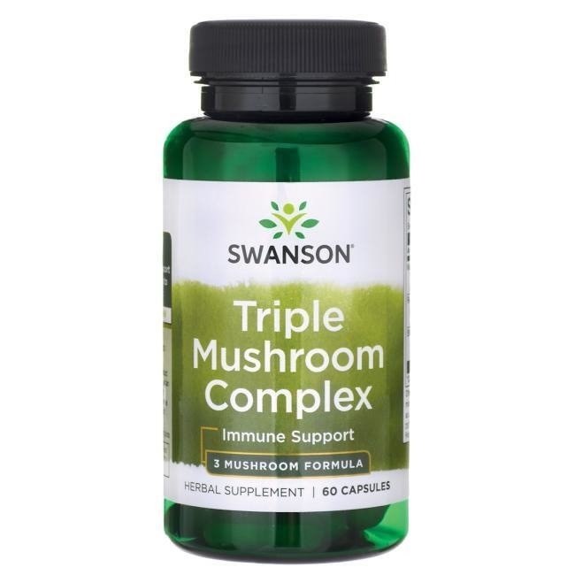 Swanson - Triple Mushroom Standardized Complex - 60 caps
