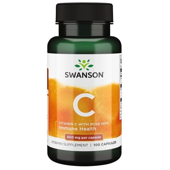 Swanson - Vitamin C with Rose Hips Extract