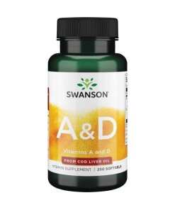 Swanson - Vitamins A & D - 250 softgels